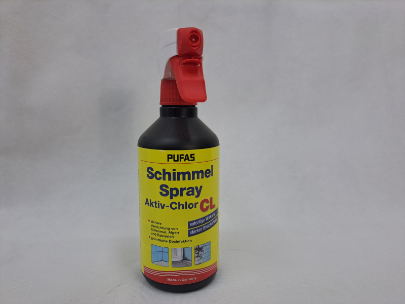 PUFAS Schimmel-Spray Aktiv-Chlor CL - 0,5 l