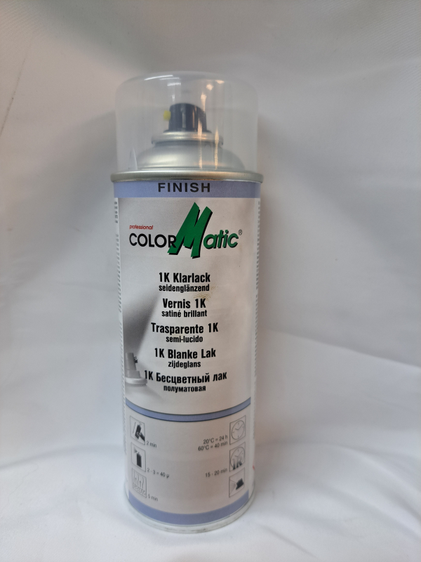 1K KLARLACK SEIDENGLÄNZEND 400ML