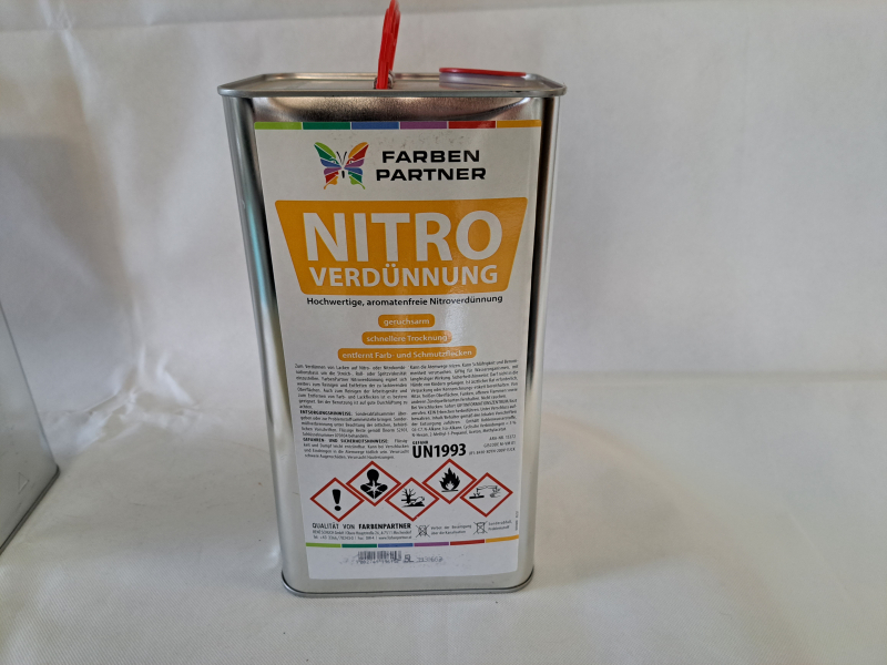 Farbenpartner NitroVerdünnung 826 - farblos aromatenfrei 5 l