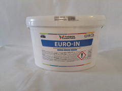 EURO-IN Wandfarbe m. mineralisch.Charakt Weiß 5l